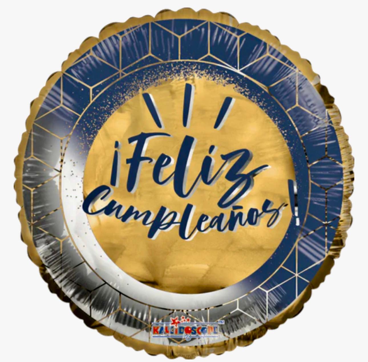 Cumpleaños Jumbo Oro y Plata